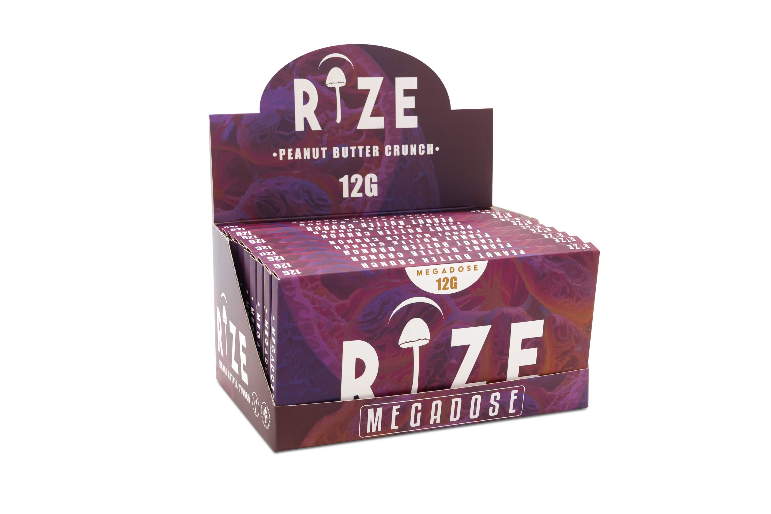 10 Pack - 12g Peanut Butter Crunch Chocolate