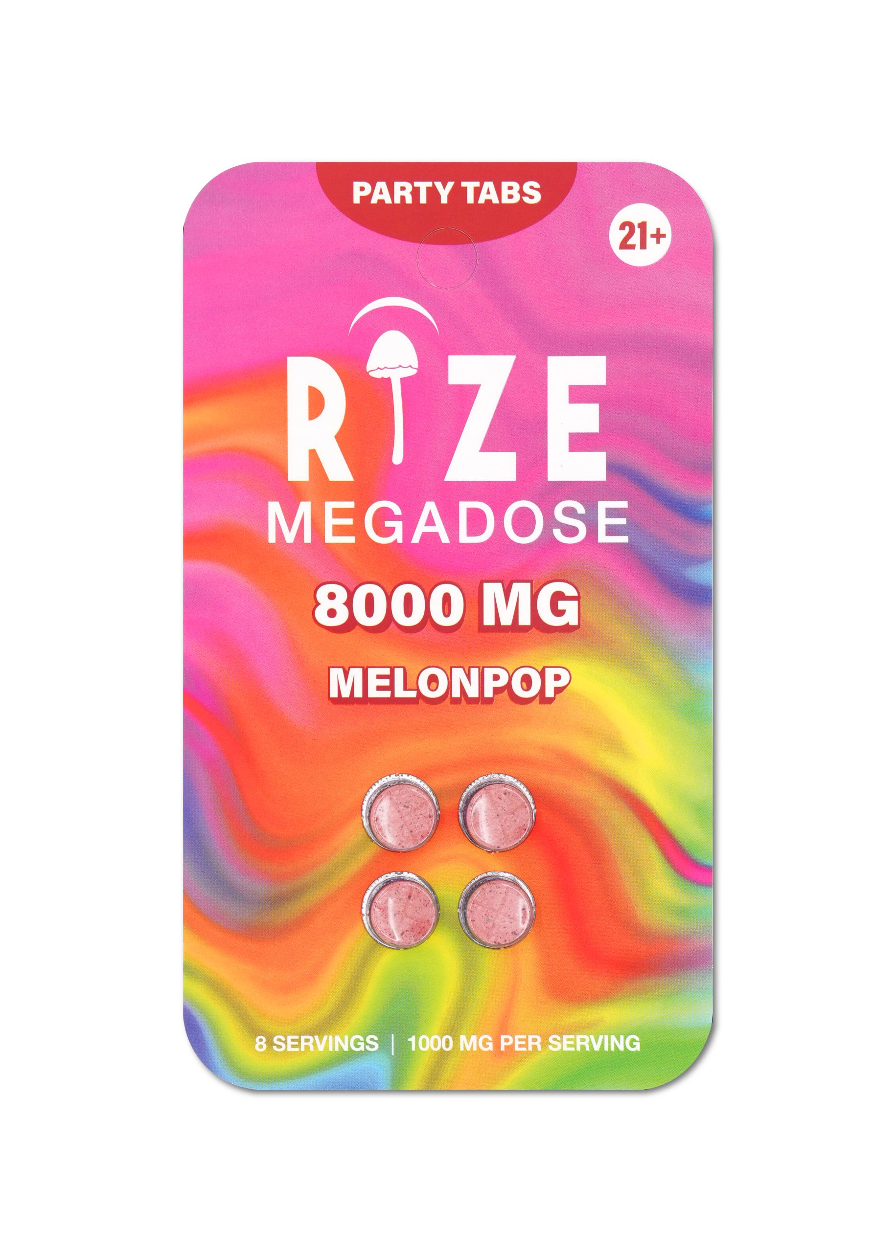 10 Pack - 4pc 8000mg Melon Pop Party Tabs - Image 2