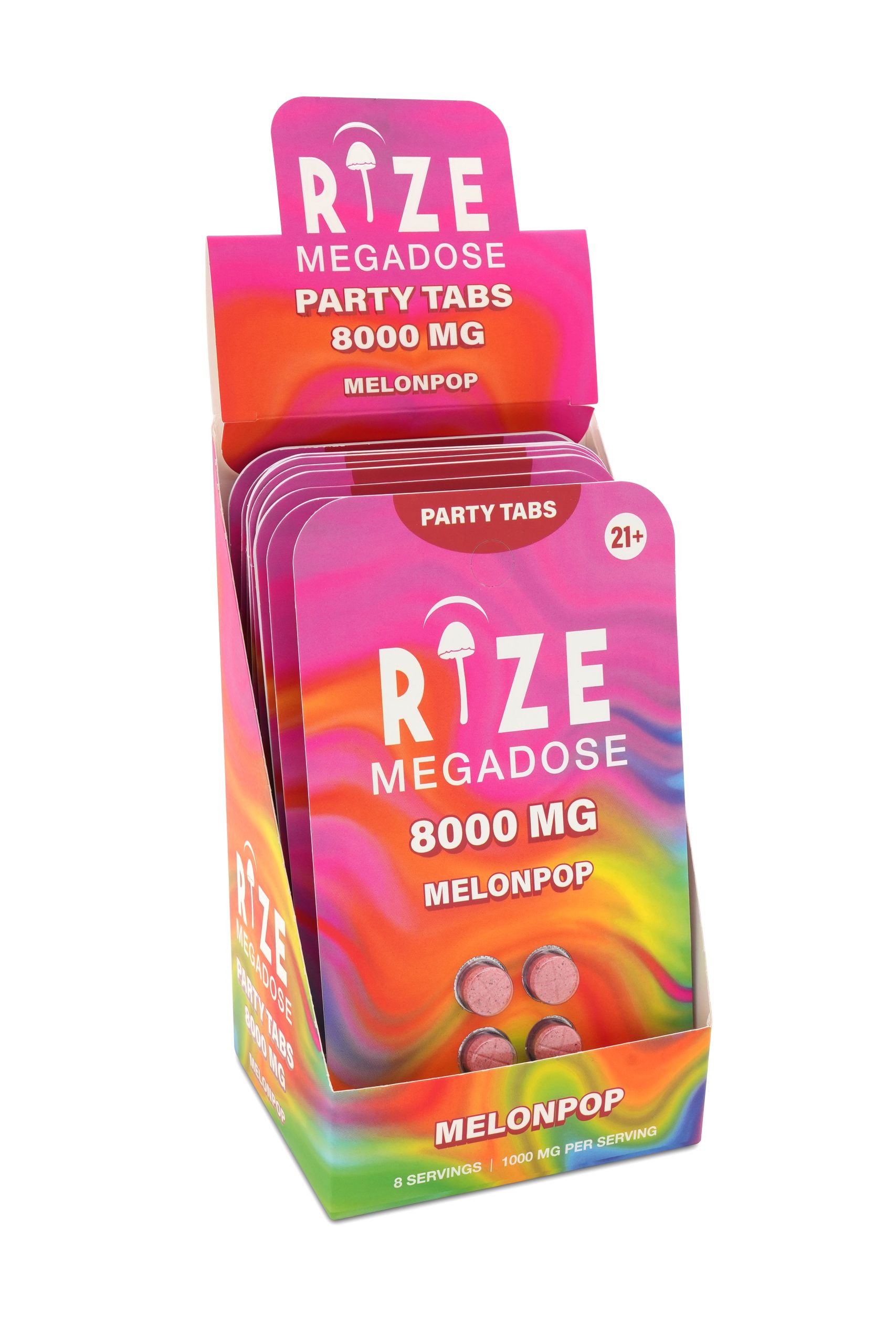 10 Pack - 4pc 8000mg Melon Pop Party Tabs