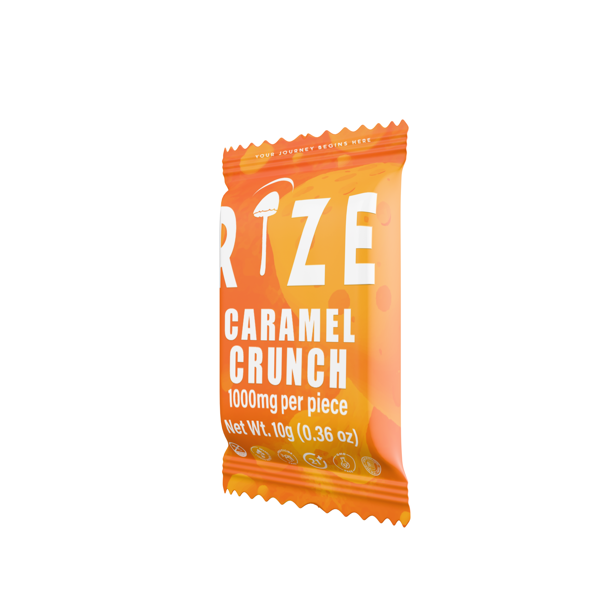 1G Caramel Crunch Chocolate Bar - Image 3